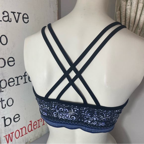 Gaiam boho print sports bra top medium - Picture 5 of 8
